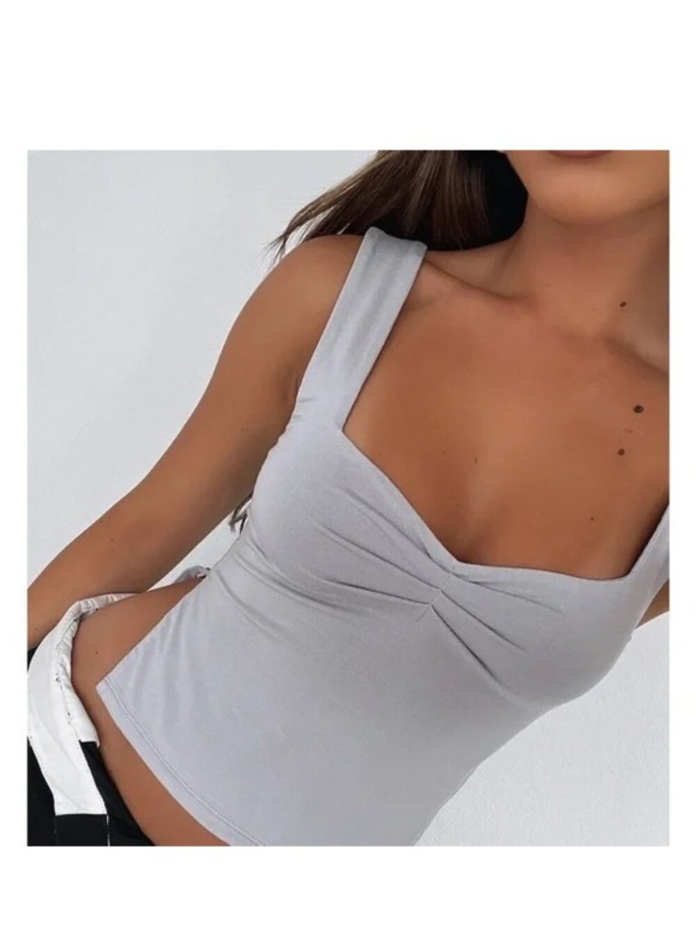 White Fox | Grey Mist Taking Off Top | Size Medium
